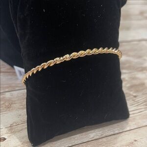 Anne Klein Gold‎ Twist Bracelet